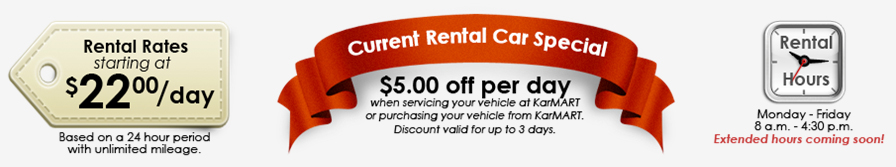 KarMART Rental in Burlington WA
